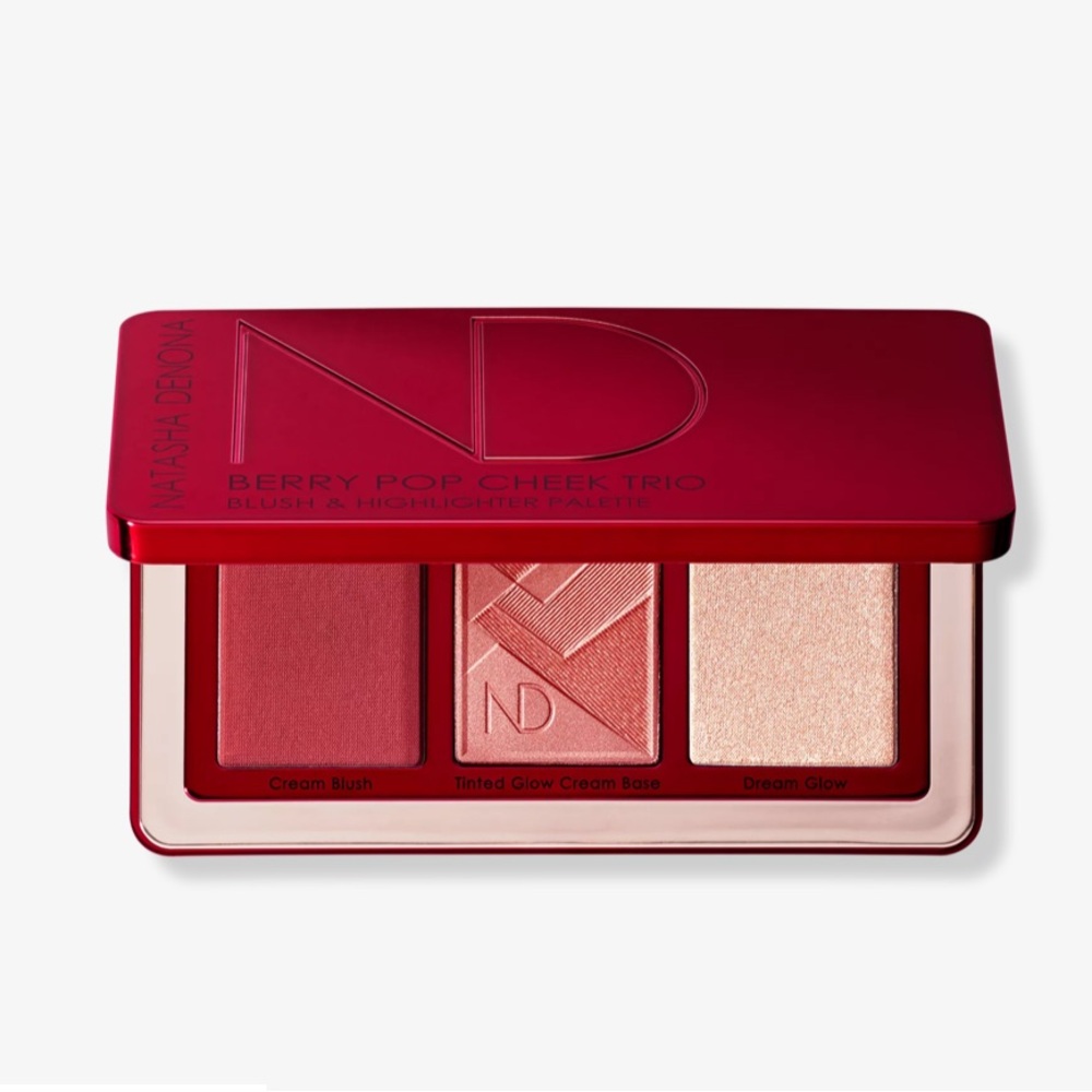 NWT NATASHA DENONA Berry Pop Cheek Trio